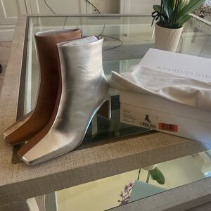 Jonathan Simkhai Silver Women's Boots